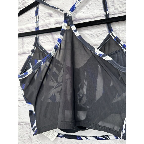 Fabletics Marcela Mesh Midi Sport Bra Women’s Size XS Removable Cups NEW - Picture 7 of 10
